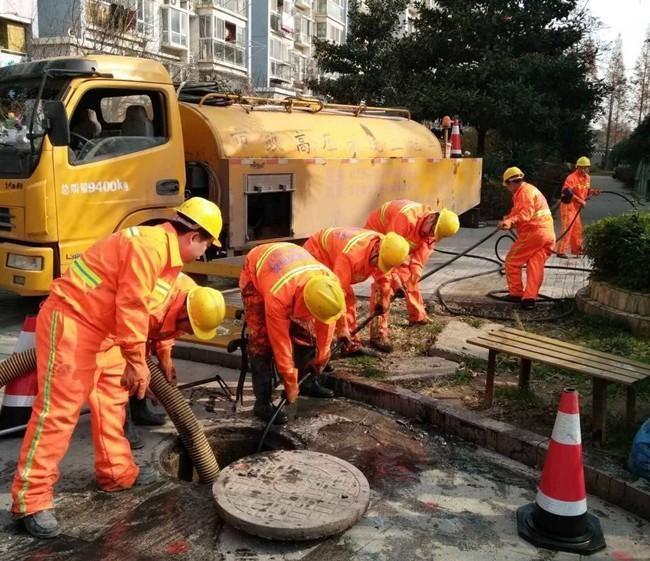 荥经市政管道清淤