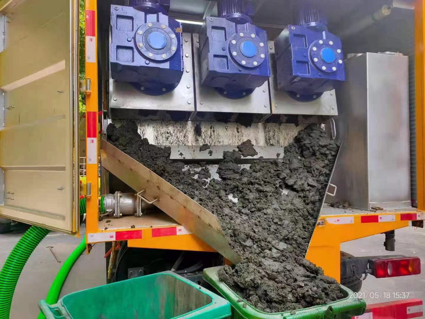 荥经化粪池清掏城市维护站-泥浆净化干湿分离处理